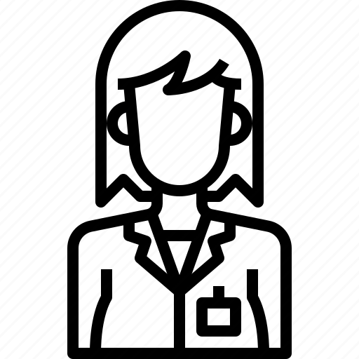 Avatar, female, people, person, reporter, user, woman icon - Download on Iconfinder