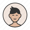 account, avatar, boy, person, profile, user