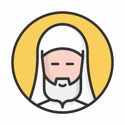 Account, avatar, jesus, person, priest, profile, user icon - Download on Iconfinder