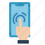 finger, hands, screen, sensor, smartphone, touch 