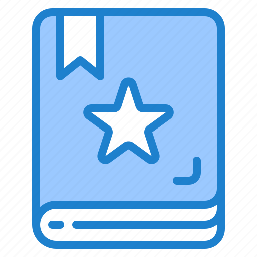 Book, favortie, user, interface, notebook, star icon - Download on Iconfinder