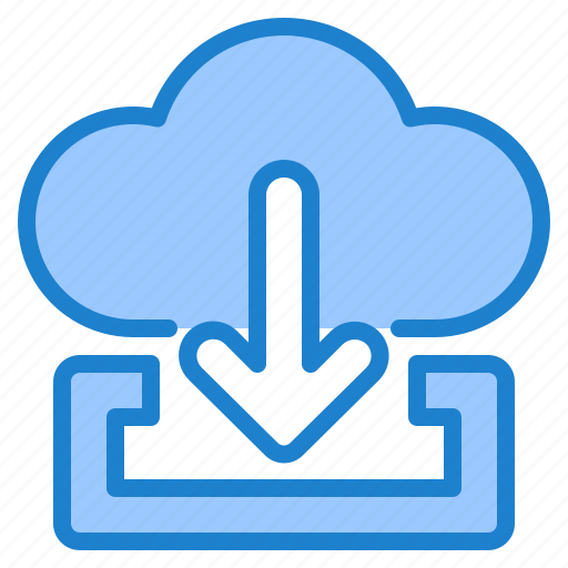 Cloud, arrow, download, user, interface icon - Download on Iconfinder