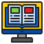 computer, user, interface, book, ebook 