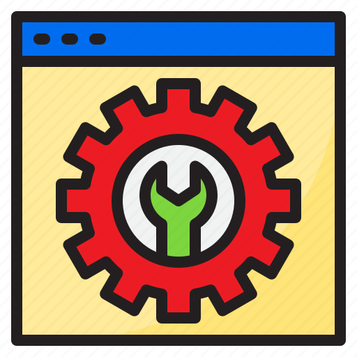 Configulation, browser, user, interface, gear icon - Download on Iconfinder