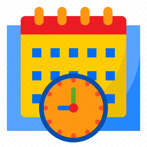 Calendar, clock, interface, time, date icon - Download on Iconfinder