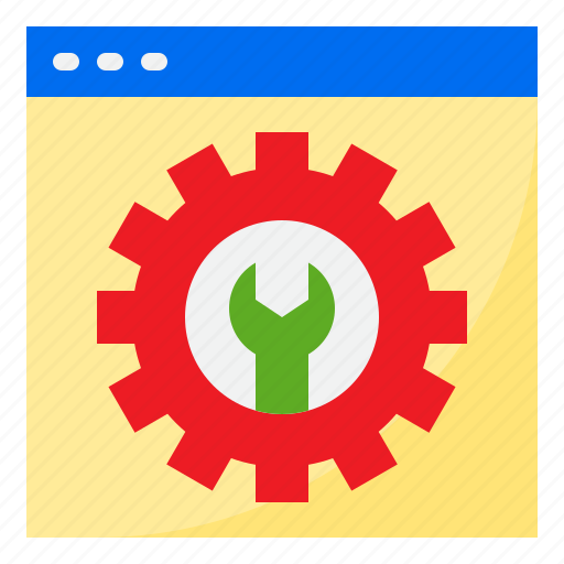 Configulation, browser, user, interface, gear icon - Download on Iconfinder