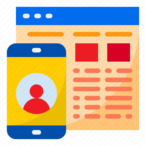 Smartphone, mobilephone, user, interface, browser icon - Download on Iconfinder