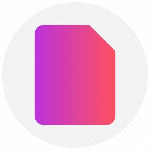 Blank, document, interface, paper, user icon - Download on Iconfinder