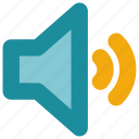 interface, sound, speaker, user, volume