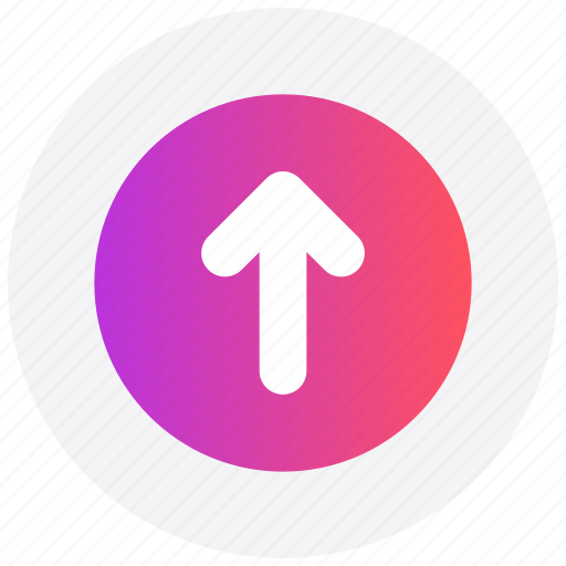 Arrow, circle, interface, up, upload, user icon - Download on Iconfinder