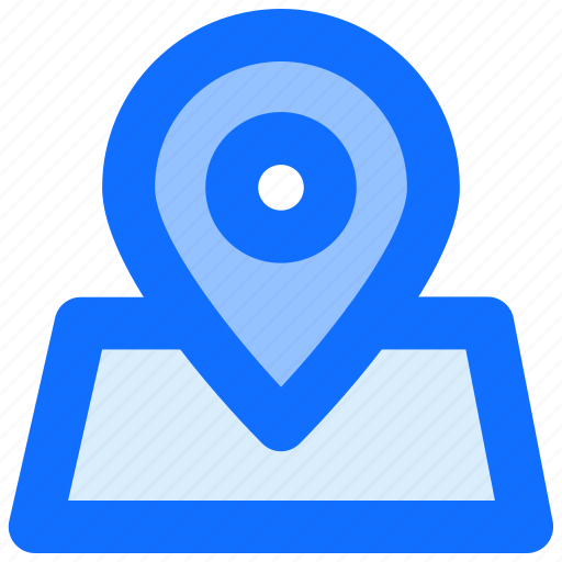 Pin, marker, user, ui, map, interface, location icon - Download on Iconfinder