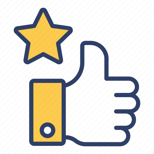 Approve, approval, success, thumb, star icon - Download on Iconfinder