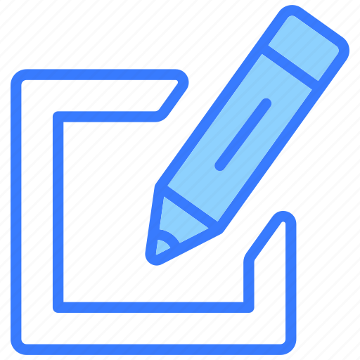 Edit, write, pencil, document, data icon - Download on Iconfinder