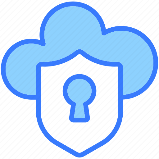 Security, cloud, protection, shield, safety icon - Download on Iconfinder