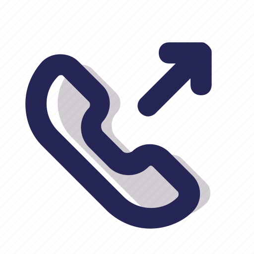 Out call, call, out, communication icon - Download on Iconfinder