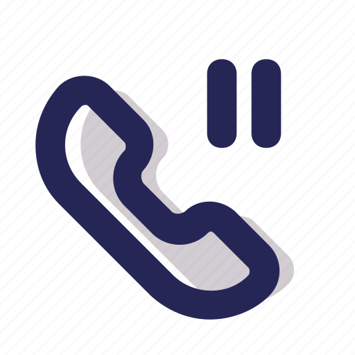 Call on hold, call, hold icon - Download on Iconfinder