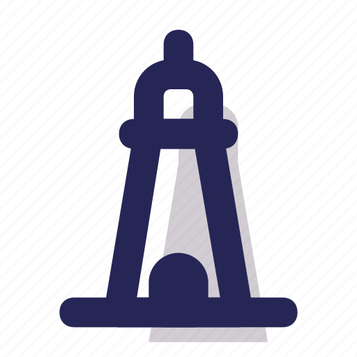 Landmark, lighthouse, building, beach, safety, ocean icon - Download on Iconfinder