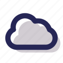 cloud, data, storage, database, weather