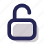 unlock, secure, open, padlock, safe 