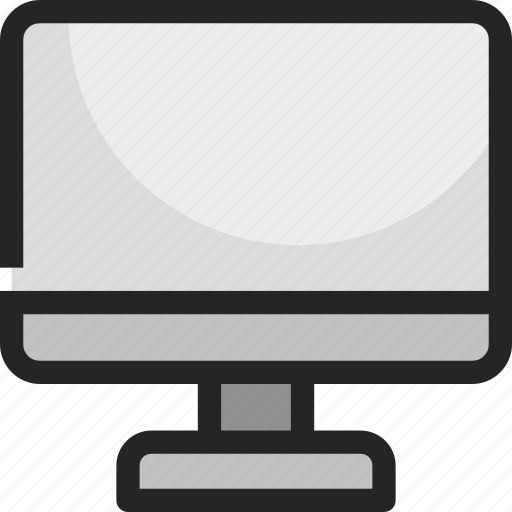 Monitor, tv, computer, television, technology, hardware icon - Download on Iconfinder