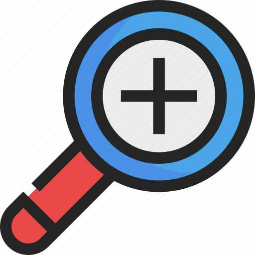 Zoom, search, loupe, magnifying, glass, find, detective icon - Download on Iconfinder