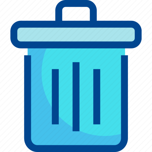 Delete, bin, trash, rubbish, garbage, can icon - Download on Iconfinder