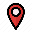 location, pin, navigation, direction