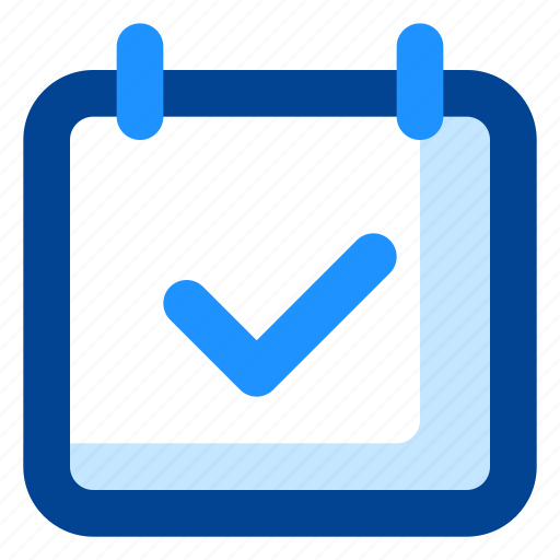 Calendar, check, agenda, appointment, date, event, month icon - Download on Iconfinder