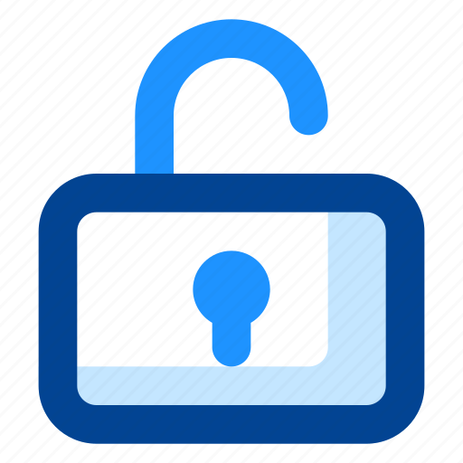 Lock, open, key, padlock, password, protection, secure icon - Download on Iconfinder
