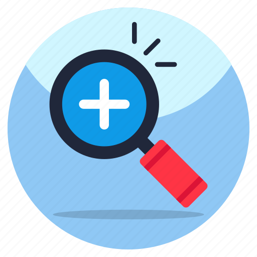 Zoom in, magnifying glass, magnifier, loupe, research tool icon - Download on Iconfinder