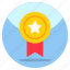 star badge, ranking badge, position badge, achievement badge, ribbon badge 