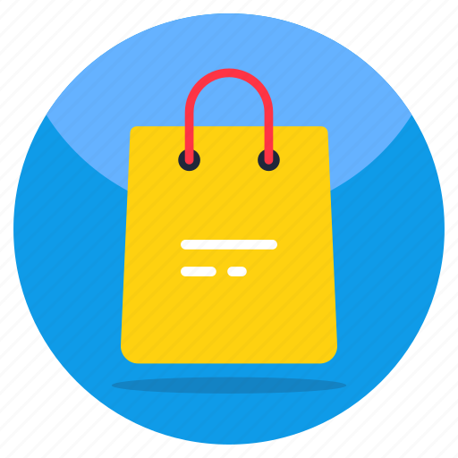 Shopping bag, tote, jute, handbag, commerce icon - Download on Iconfinder