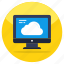 cloud computer, cloud device, cloud monitor, cloud desktop, cloud computing 