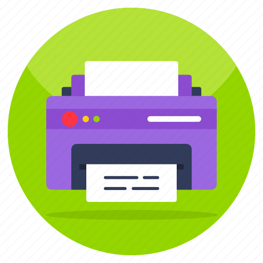 Printer, printing machine, compositor, inkjet, printing device icon - Download on Iconfinder