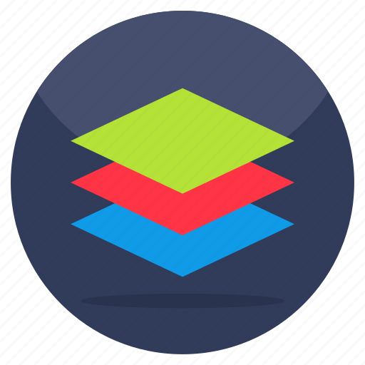 Layers, data stack, file layers, multiple layers, doc layers icon - Download on Iconfinder