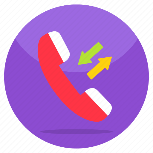 Call diversion, call transfer, call exchange, incoming call, telecommunication icon - Download on Iconfinder