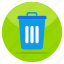 delete, dustbin, wastebin, trash can, trash basket 