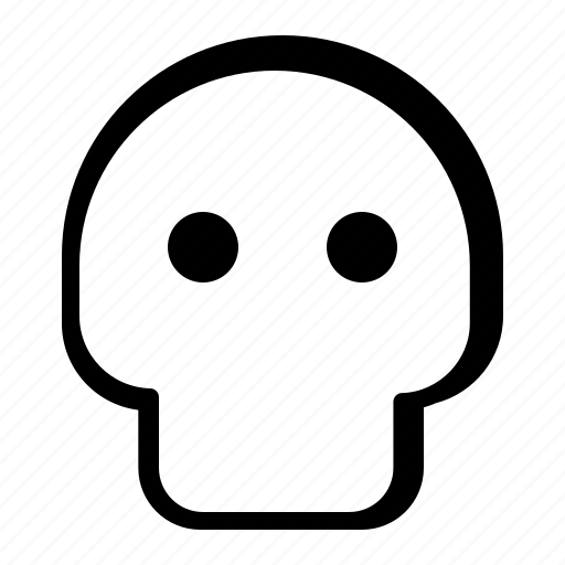 Skull, human, bones, body, parts, head icon - Download on Iconfinder