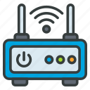 wireless, modem, signal, connection, electronic