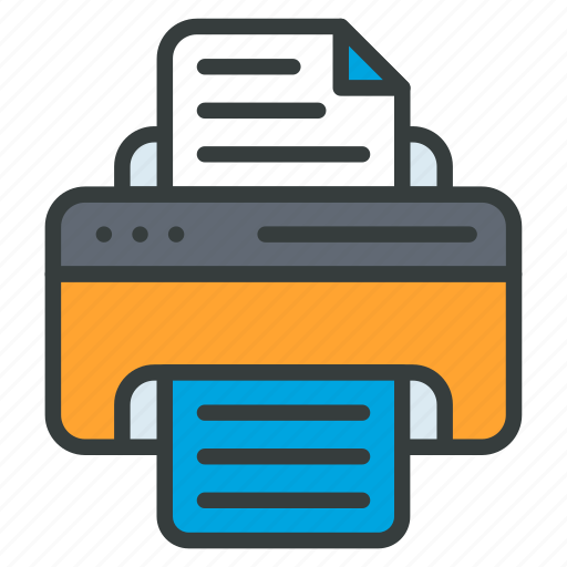 Print, printer, work, paper, office icon - Download on Iconfinder
