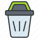 dustbin, plastic, trash, garbage, glass, waste, rubbish