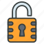 keyhole, unlock, open, padlock, secure 