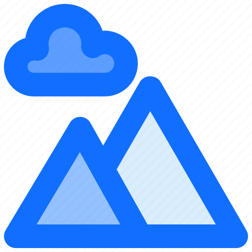 Adventure, interface, user, cloud, mountain, ui icon - Download on Iconfinder
