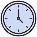 alarm, clock, date, interface, time