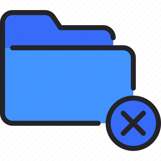 Archive, cancel, error, folder, storage icon - Download on Iconfinder