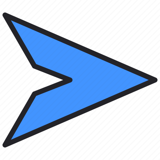 Arrow, interface, paper, plane, send icon - Download on Iconfinder