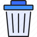 bin, can, delete, remove, trash