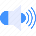 audio, interface, sound, speaker, volume
