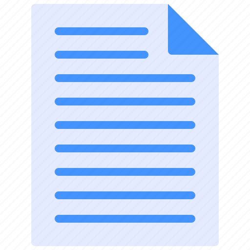 Document, file, page, paper, text icon - Download on Iconfinder