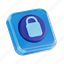 lock, button, web, digital 